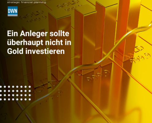 Ein Anleger sollte überhaupt nicht in Gold investieren