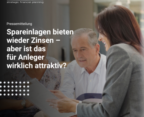 Spareinlagen bieten wieder Zinsen – aber ist das für Anleger wirklich attraktiv